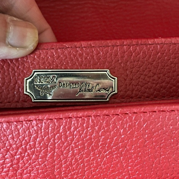 Authentic MCM Red Saddle Bag.
(RARE Color) - Picture 4 of 12